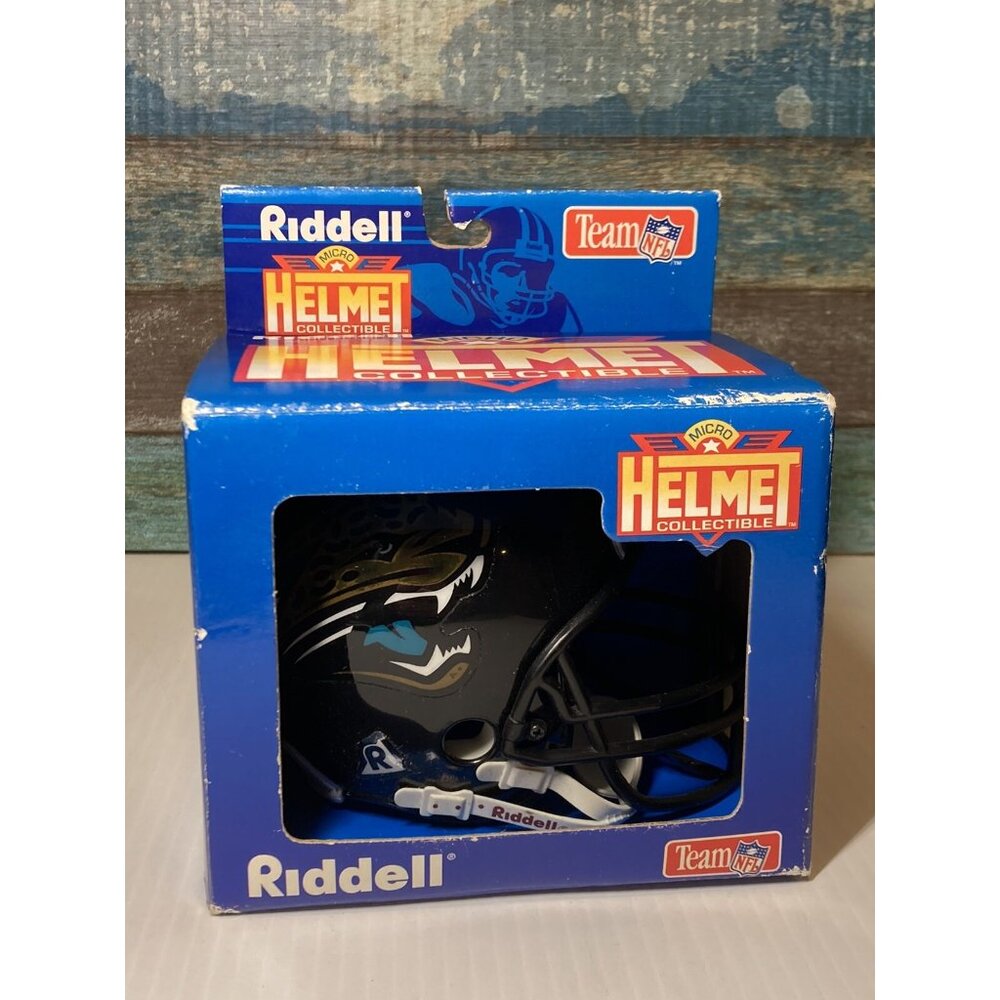 Jacksonville Jaguars Riddell Micro Collector Football Helmet Team Logo NFL NOS
